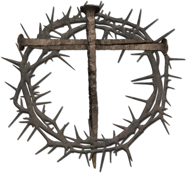May Jesus Christ Be Praised - Crown Of Thorns Png (648x642), Png Download