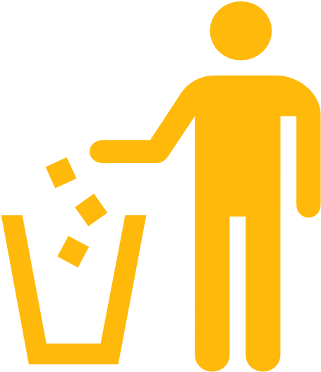 Small - Trash Bin Logo Png (600x600), Png Download
