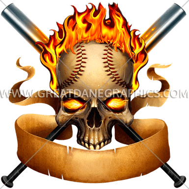 Download Error - Baseball Skull Png (385x385), Png Download