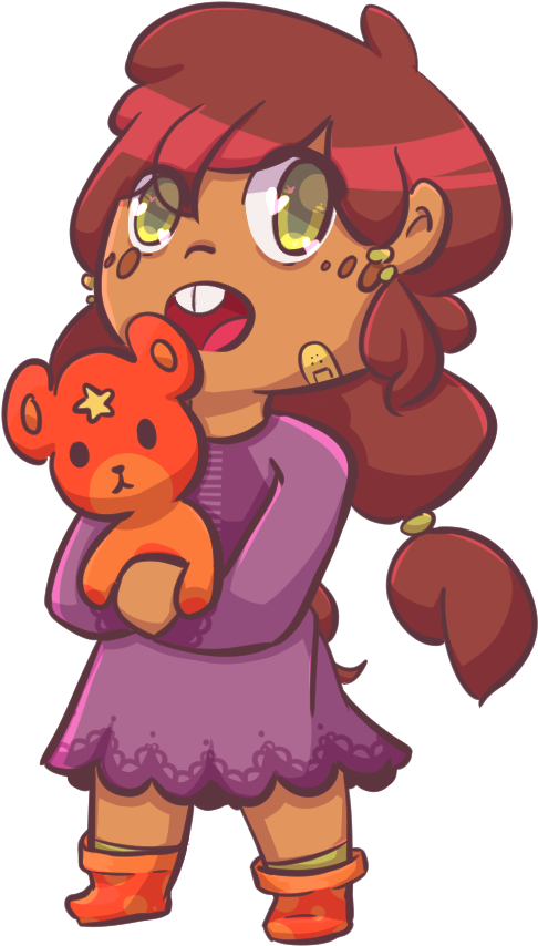 Valentines Girl 155 Kb - Cartoon (509x884), Png Download