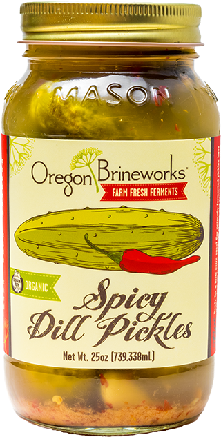 Spicy Dill Pickles - Audrey (525x789), Png Download