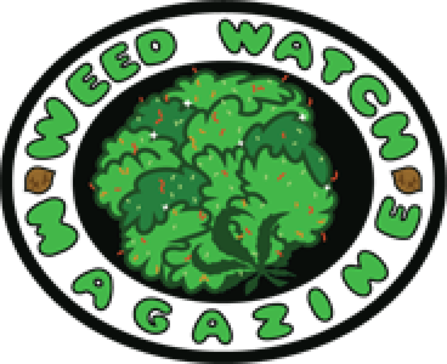 Weed Watch Marijuana Magazine - Circle (1500x1223), Png Download
