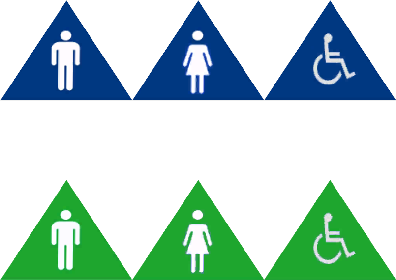 Restroom Signs - Restroom Sign (804x804), Png Download