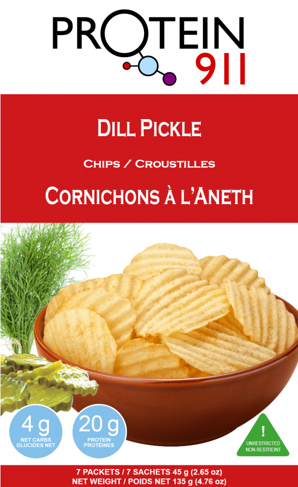 Dill Pickle Chips - Potato Chip (980x980), Png Download