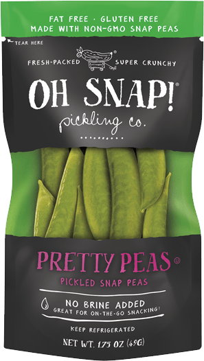 Featuring Tender Peas In Crunchy Pickled Pods, This - Oh Snap Green Beans (760x526), Png Download