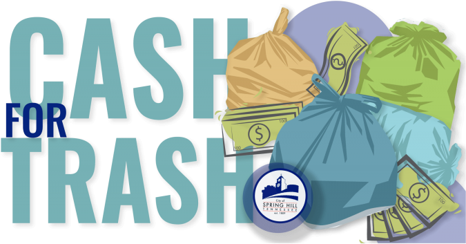 Cash For Trash Spring Hill - Illustration (800x458), Png Download