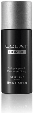 Eclat Homme Anti Perspirant Deodorant Spray (500x500), Png Download