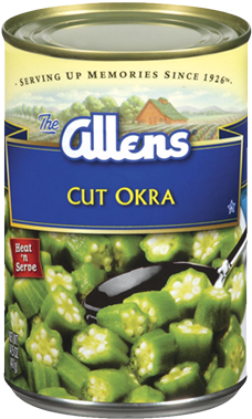 Allen's Cut Okra (400x400), Png Download