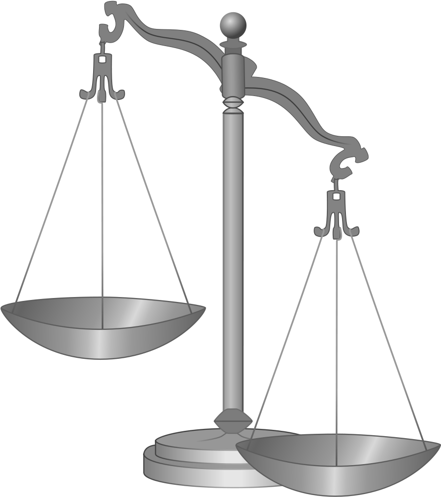 Scale Of Injustice - Scales Of Justice (1000x1020), Png Download