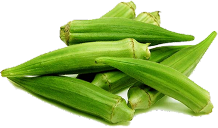 Fresh Okra - Side Effects Of Lady Finger (500x380), Png Download
