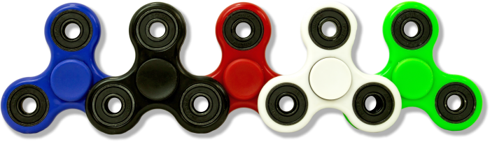 Diamond Visions Fidget Spinner Assorted Colors Tm-2000 (700x203), Png Download