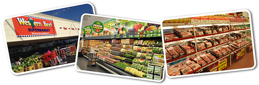 Operating These Warehouses, Allows Western Beef To - Supermarket (871x299), Png Download