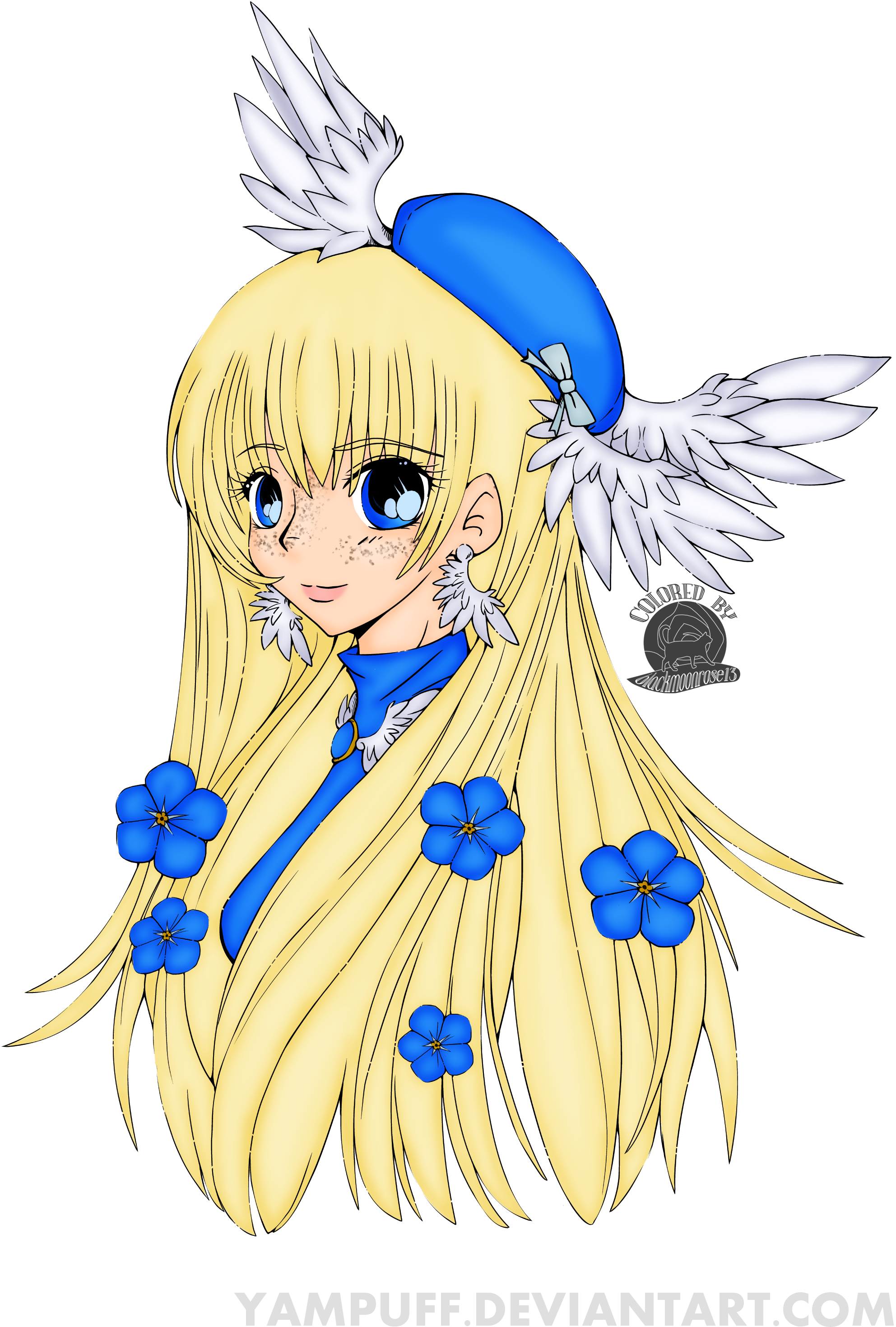 Forget Me Not - Scorpion Grasses (2202x3115), Png Download