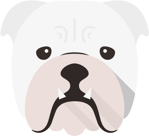 Englishbulldog-02 Yappicon - Toy Bulldog (600x600), Png Download