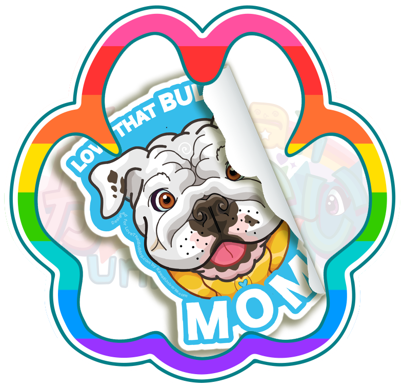 English Bulldog Clipart Kawaii - Hier Ist Kein Hundeklo (800x800), Png Download
