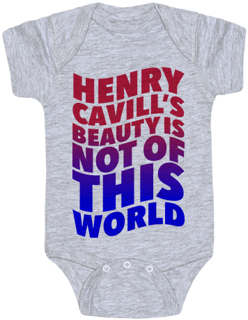 Henry Cavill's Beauty Is Not Of This World Baby Onesy - Baby Onesie Sims 4 (484x484), Png Download