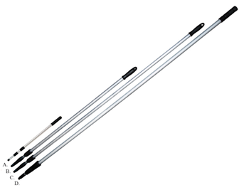 Extension Poles - Tolco Corporation (350x350), Png Download