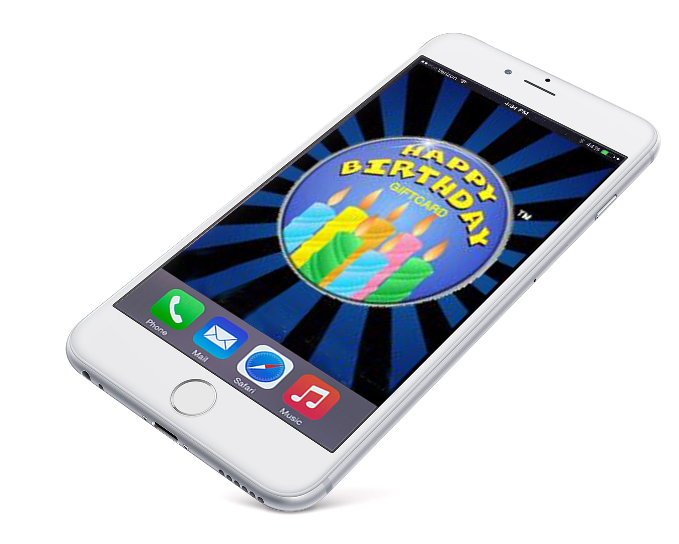 Learn More About Happy Birthday Gift Card™ - Monteverde - One Touch Stylus Tool Pencil - Silver (1349x1080), Png Download