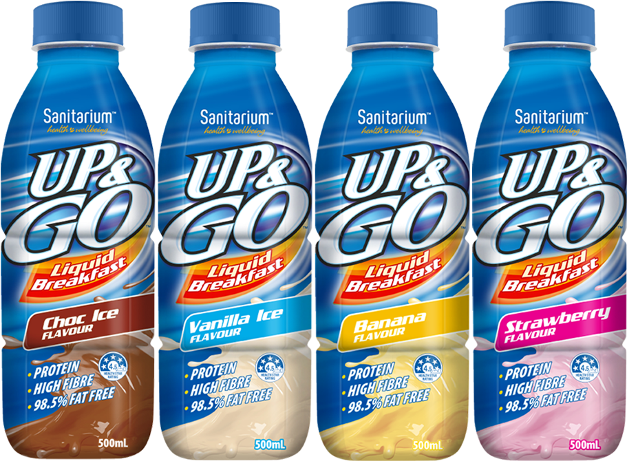 Up&go Bottle - Up & Go 500ml (917x672), Png Download