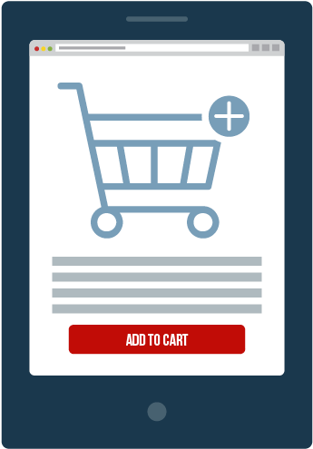 Self Service From Shopping Cart To Returns With Erp - Shopping Cart (500x500), Png Download