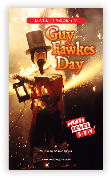 New Reading A Z And Raz Plus Leveled Books - Guy Fawkes Night (600x600), Png Download