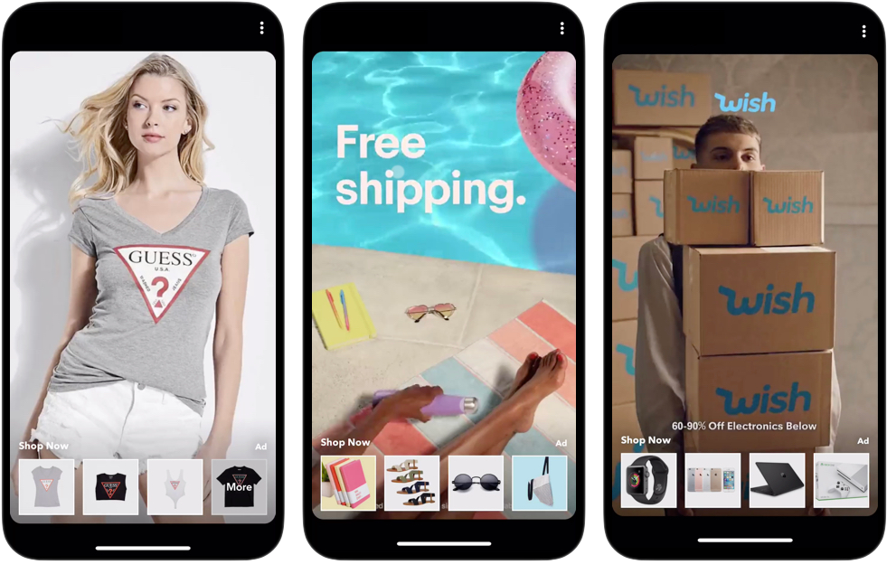 Shoppable Ads Snapchat - Snapchat (1024x768), Png Download