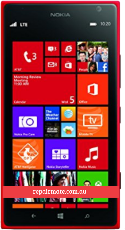 Repair Nokia Lumia - Nokia Lumia 1520 - Black (500x930), Png Download