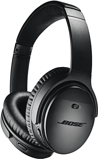 Bose Quietcomfort 35 Wireless Headphones Ii - Bose Qc35 Ii Wireless Over-ear Headphones (573x430), Png Download