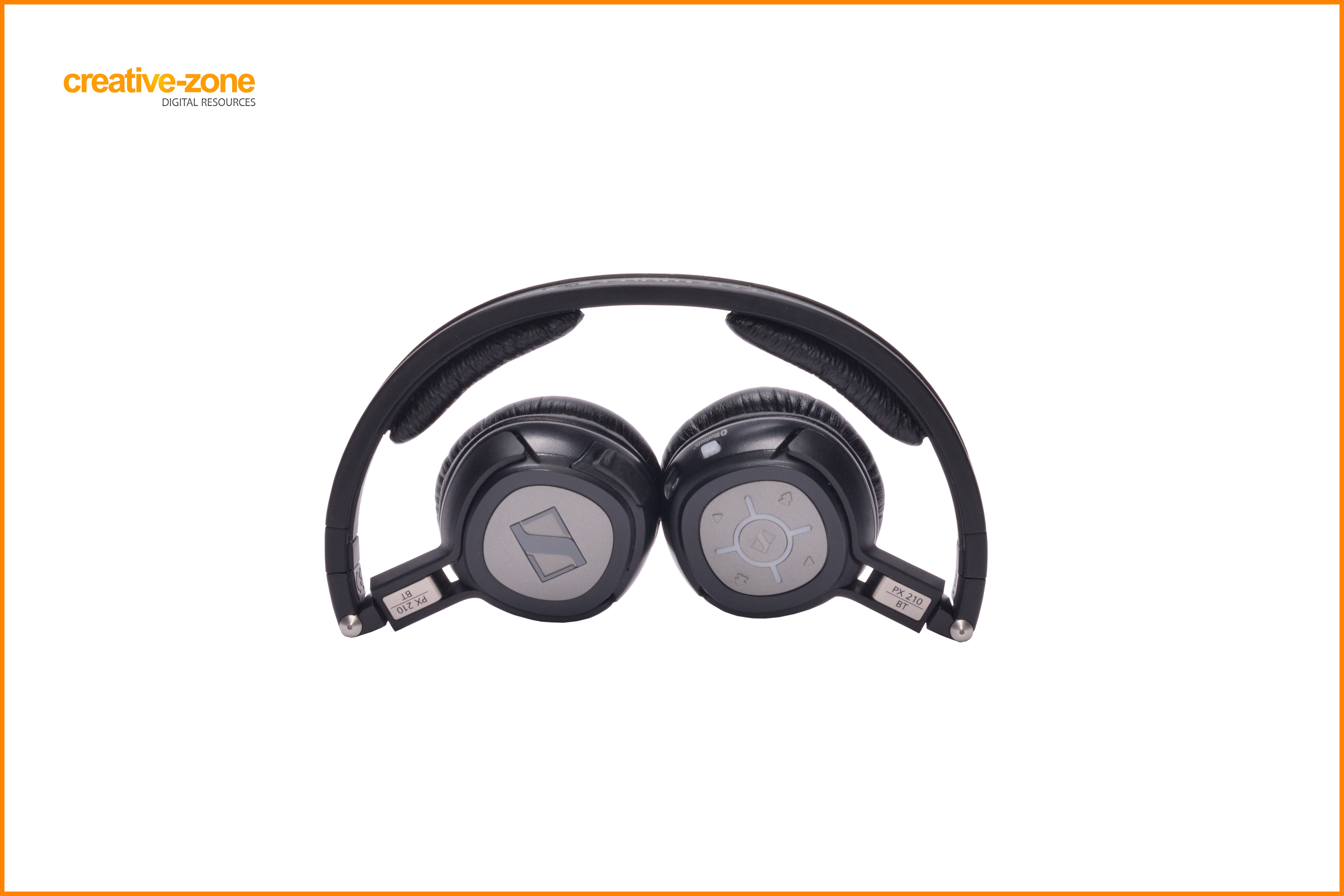 Black Bluetooth Headphones Sennheiser Px 210 Bt Transparent - Sennheiser Hd 650 (6030x4020), Png Download