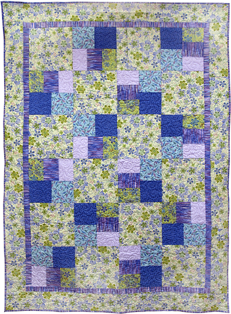 Just Can't Cut It Quilt Image - Quilt (500x670), Png Download