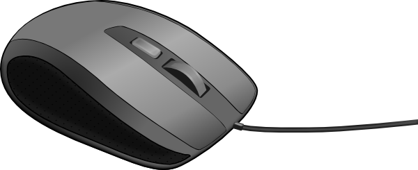 Pc Mouse Clipart Transparent - O Que É Mouse Pc (600x245), Png Download