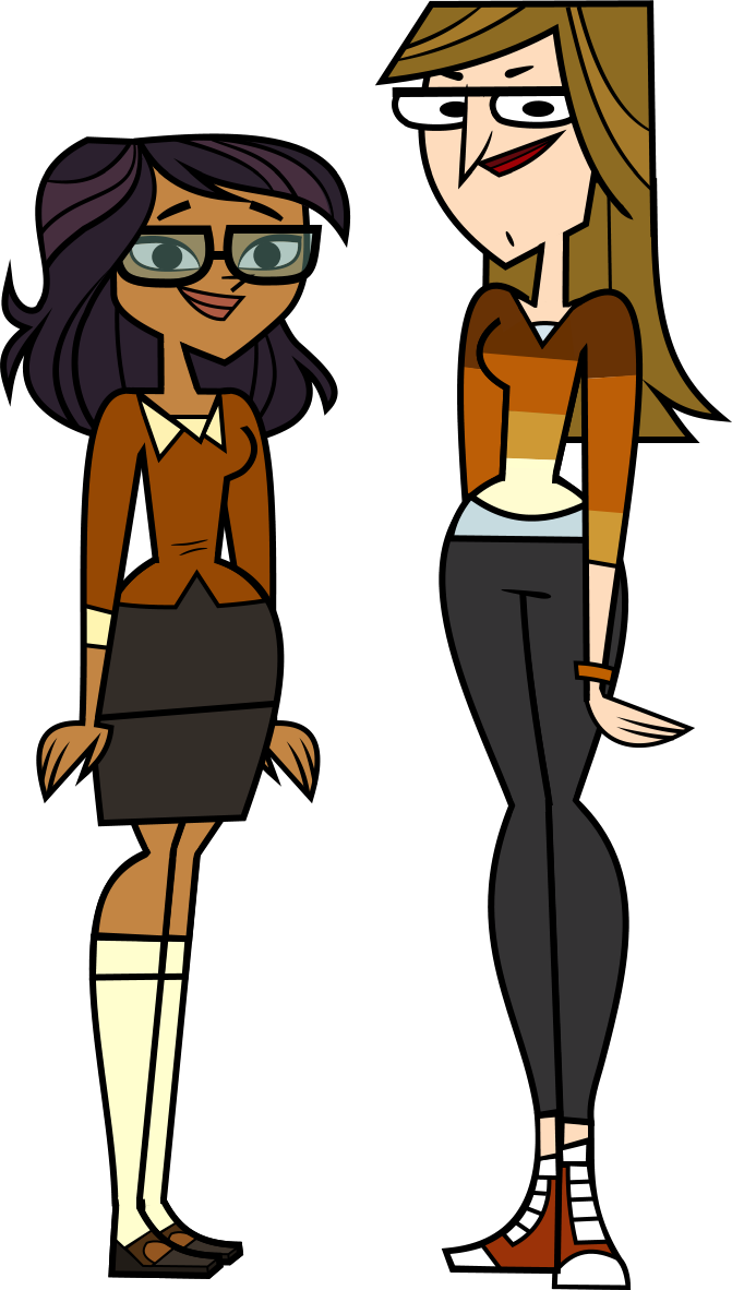 Ellody E Mary - Total Drama Mary And Ellody (671x1182), Png Download