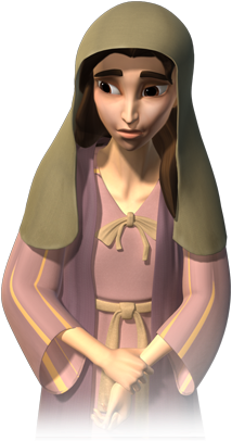 Mary Magdalene - Maria Superbook (350x420), Png Download