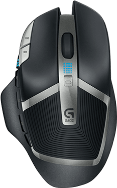 But In Reality I End Up Going From One Cheap Logitech/microsoft - Logitech G602 Wireless Gaming Mouse (393x393), Png Download