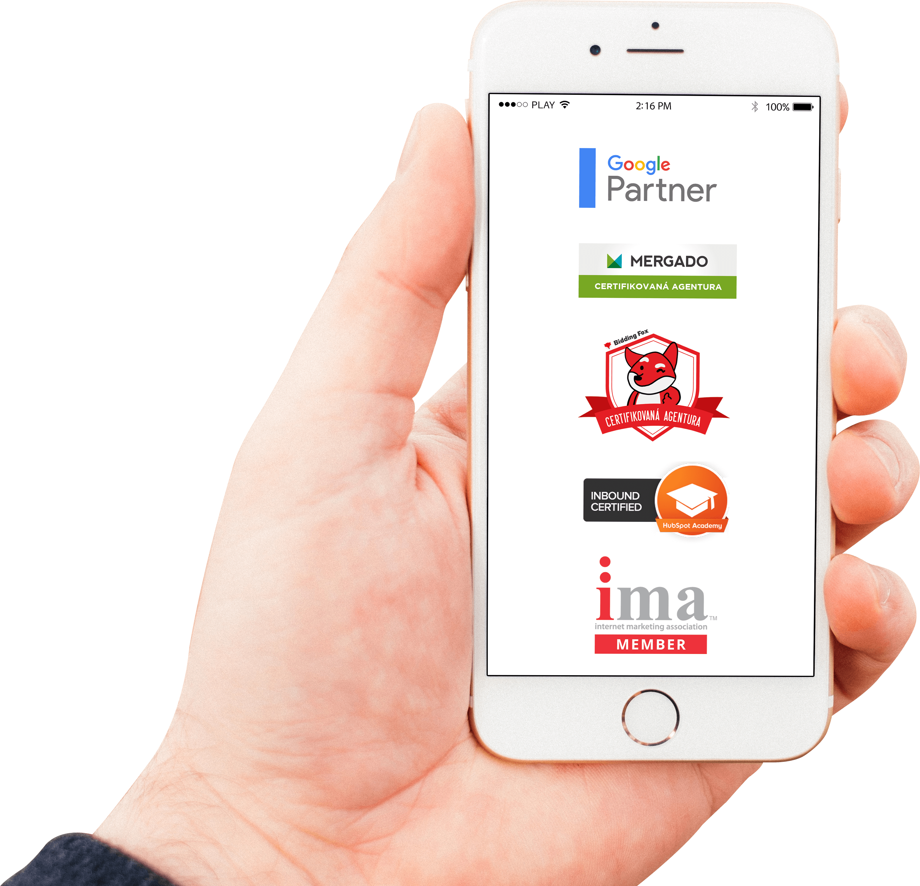 Hand With Phone - Fitness App (3198x3032), Png Download
