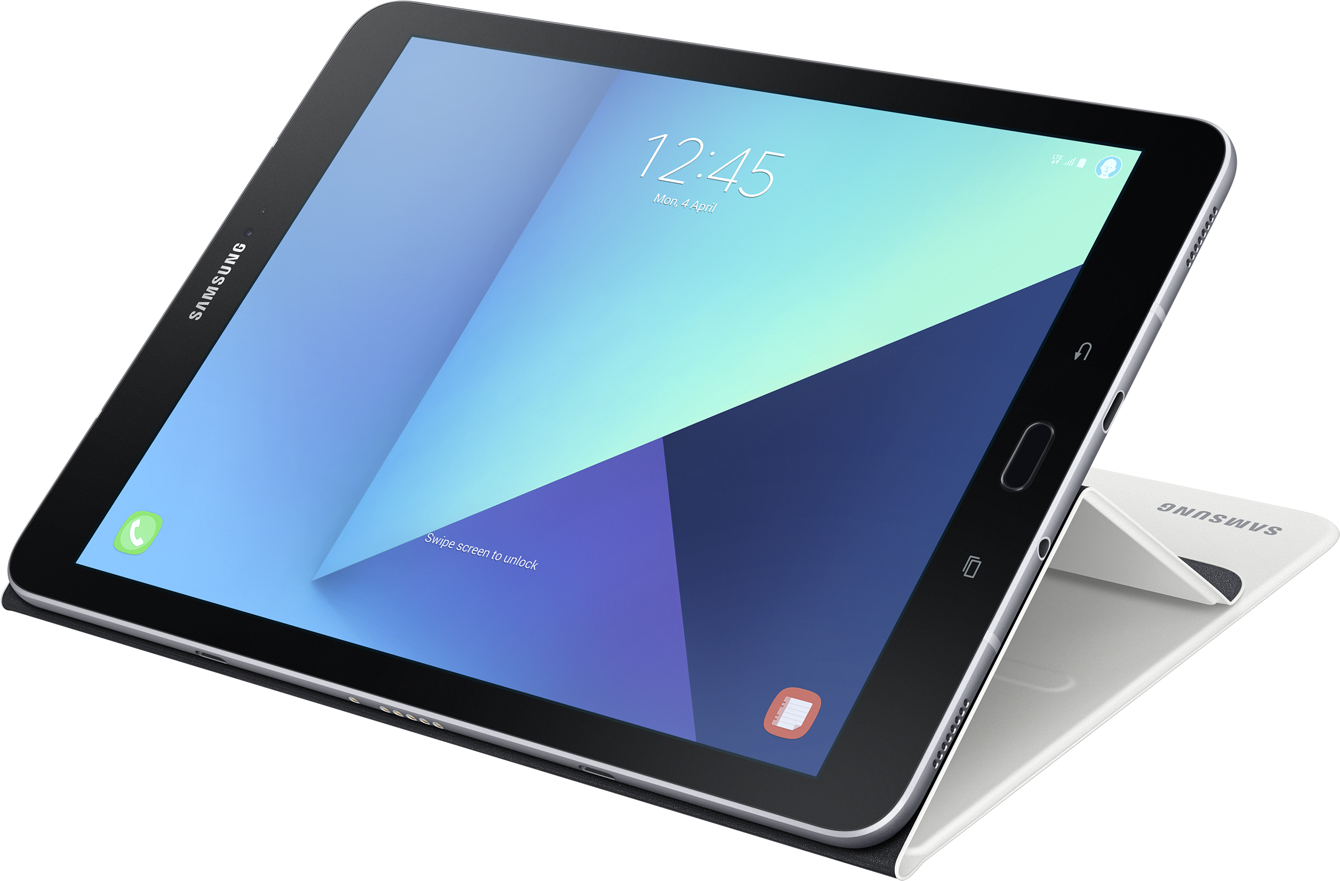 Samsung Tablet Png Download - Samsung Book Cover Ef-bt820 Flip Cover (3000x2000), Png Download