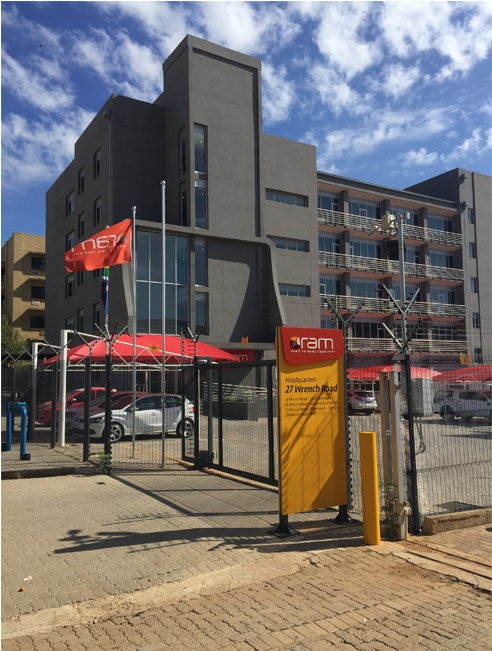 Ram Head Office 05 - Design (1266x650), Png Download