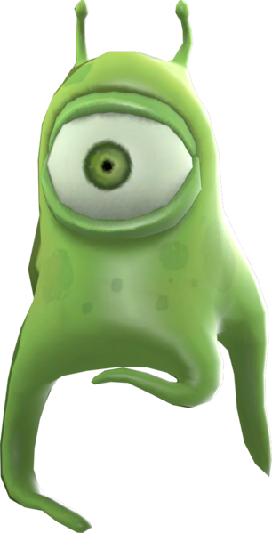 306px-painted Sucker Slug E6e6e6 - Figurine (306x599), Png Download