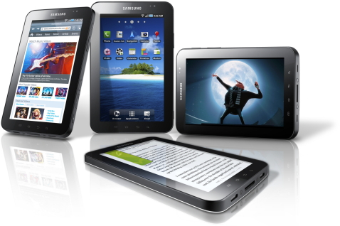 Samsung Galaxy Tab (540x405), Png Download