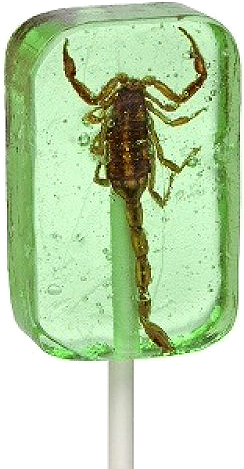 Hotlix Apple Scorpion Sucker - Scorpion Sucker (500x500), Png Download