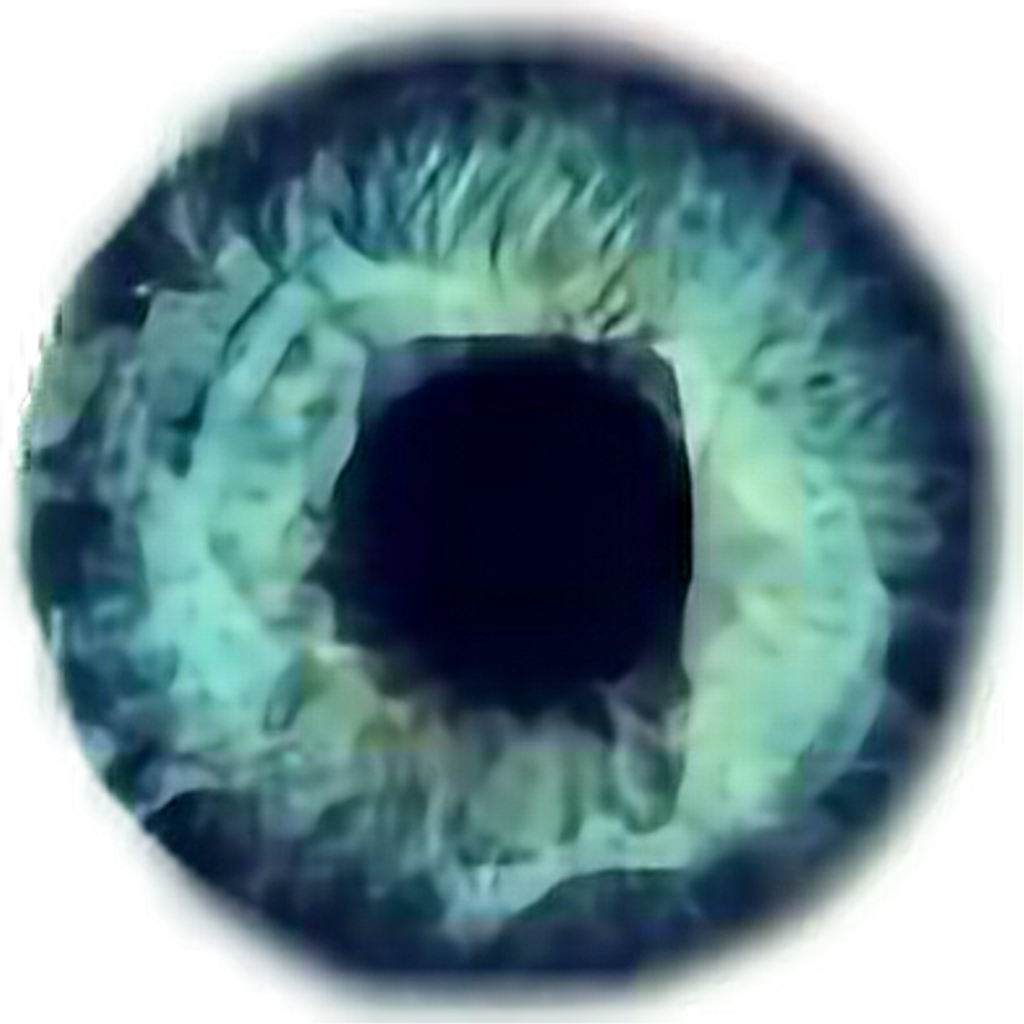 Green Galaxy Eyes Gif (1024x1024), Png Download