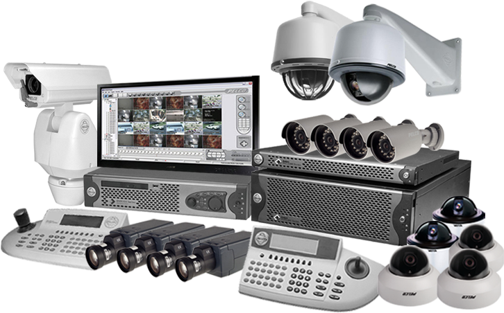 Cctv - Pelco Esprit Hd Series Es5230-15n Pedestal Mount Ip (733x452), Png Download