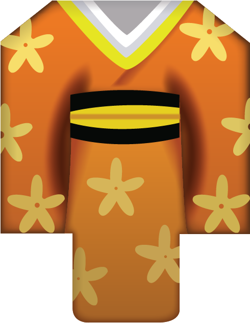 Download Ai File - 👘 Emoji (640x640), Png Download