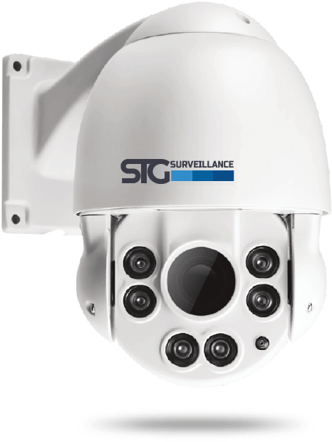 Surveillance Cctv Phoenix Banner Background - Reolink Ptz Ip Camera Rlc-423 Poe Outdoor Hd 4mp Video (584x651), Png Download