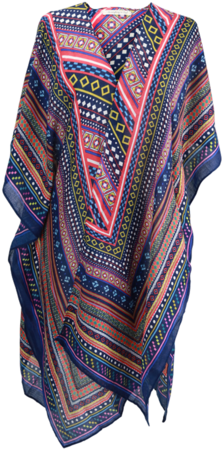 Bold Printed Kimono Kimonos Lou Lou Boutiques - Kimono (406x600), Png Download