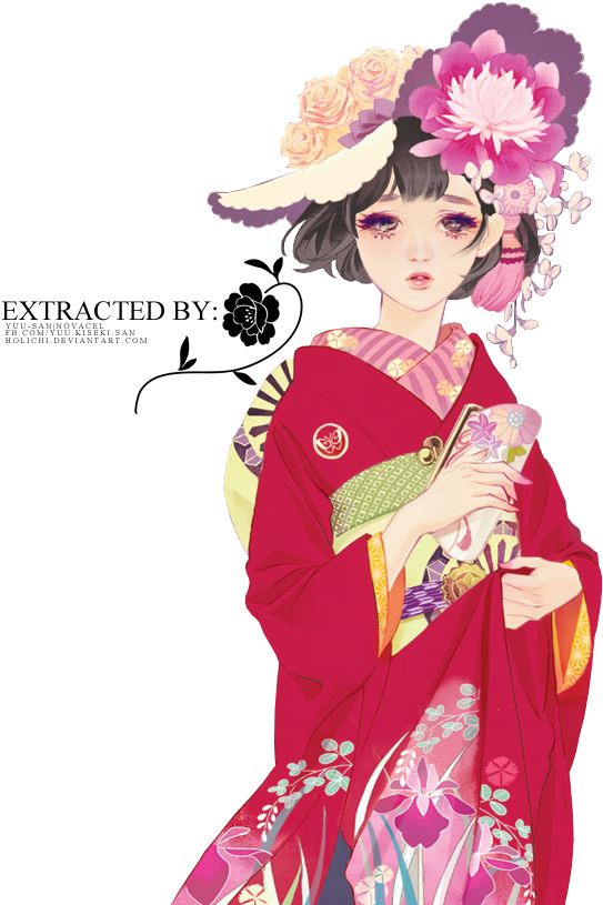 Matsuo Hiromi Art Render 02 By Holichii-d7f7ocq - Illustration (562x824), Png Download