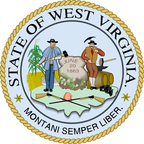 West Virginia Legislature Proposes Substantial Changes - West Virginia Seal (480x480), Png Download