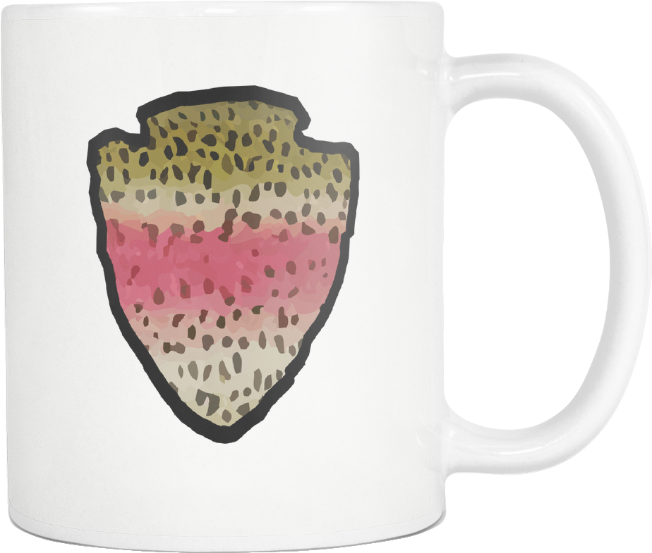 Rainbow Trout Mug - Rainbow Trout (1024x1024), Png Download