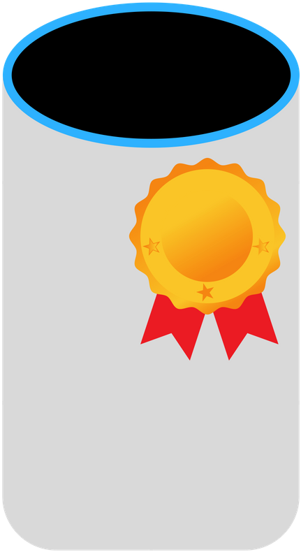 Best Amazon Echo [review] - Flat Design (800x800), Png Download