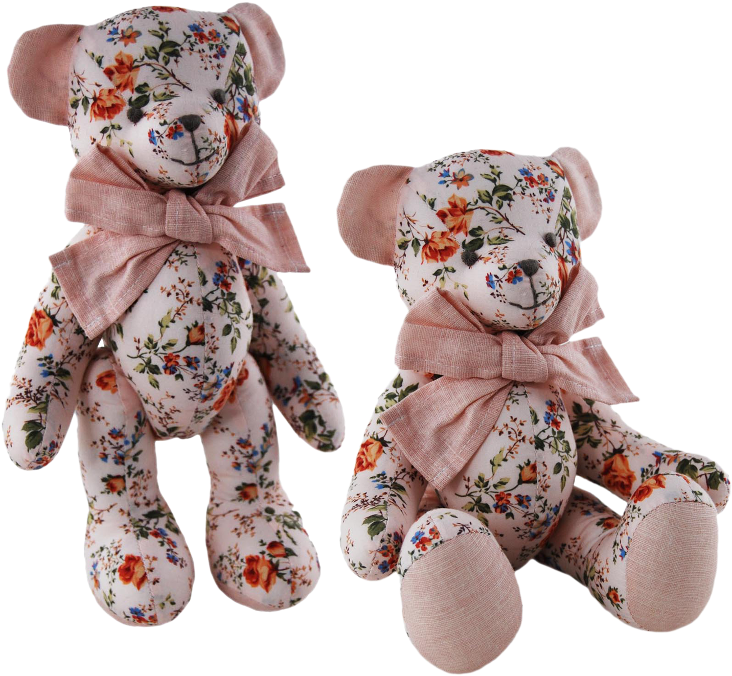 Gold Collection Garland Pink - Teddy Bear (1800x1470), Png Download